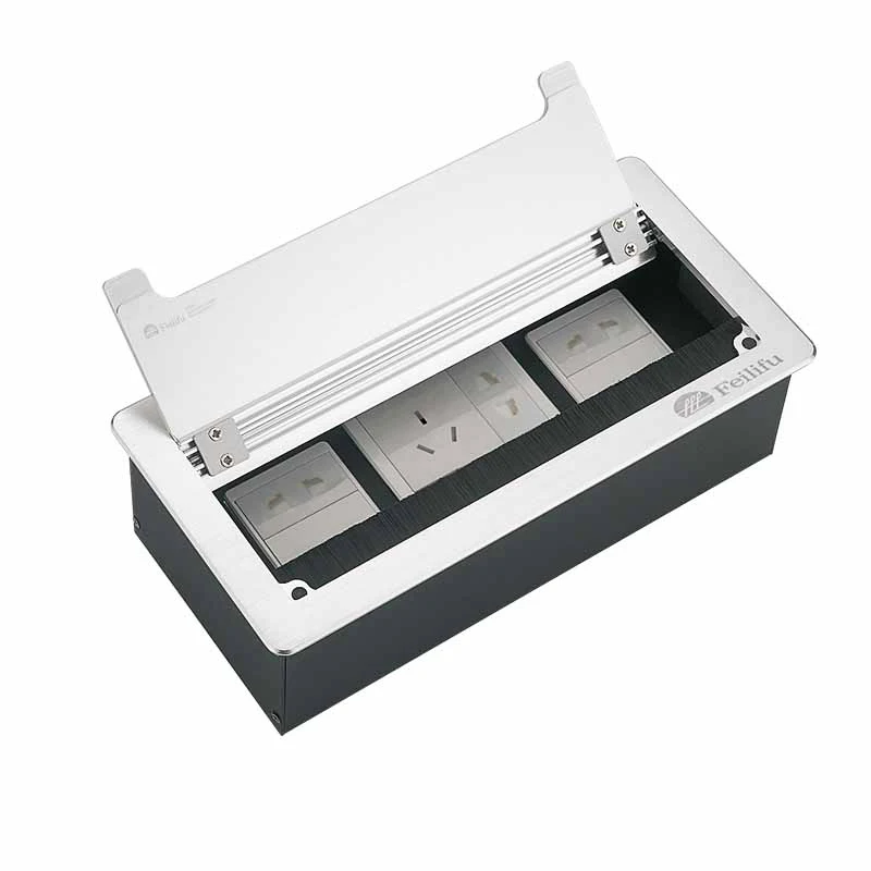Hidden Table Power Outlet Flip up Tabletop Socket