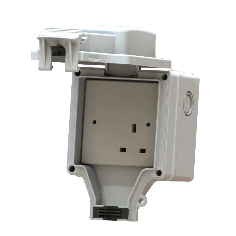 IP66 Waterproof Outdoor Socket Box 1 Gang Empty Enclosure