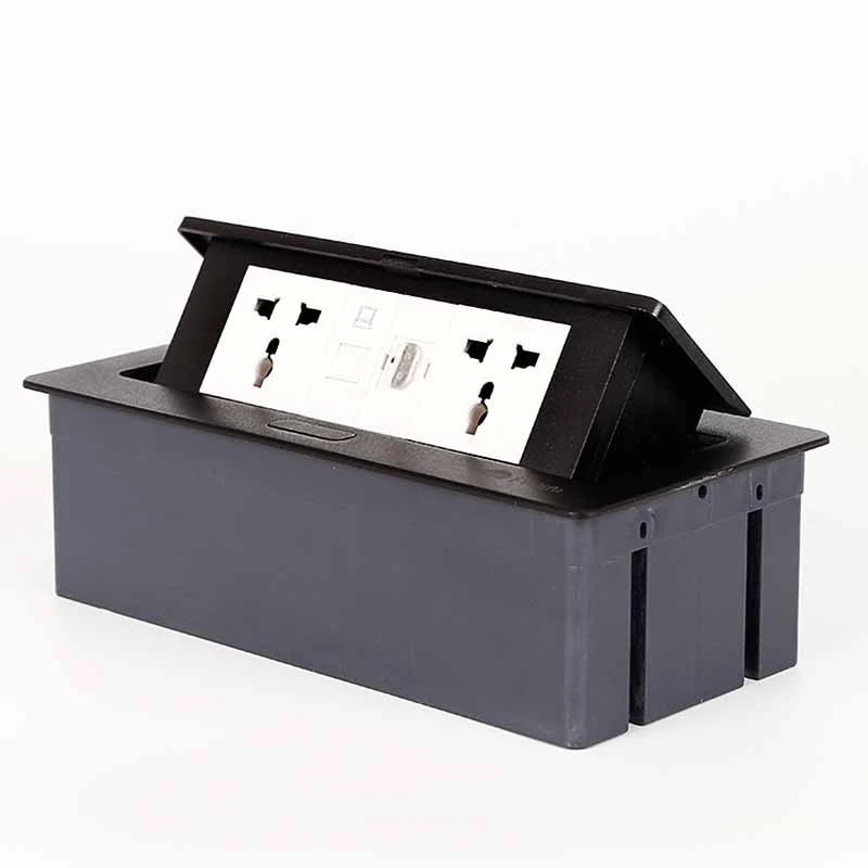 Embedded Pop Up Table Socket with USB Charge Port
