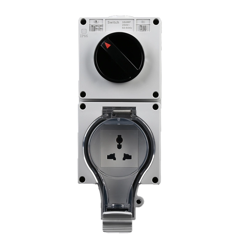 IP66 New Series Waterproof Surface Multi Function Socket and Switch