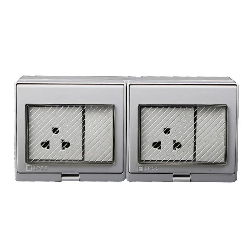 IP55 Series US Standard Waterproof Socket with Switch