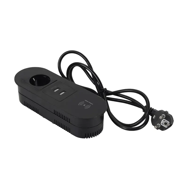 Multi-functional Desktop Socket with Wireless Charge