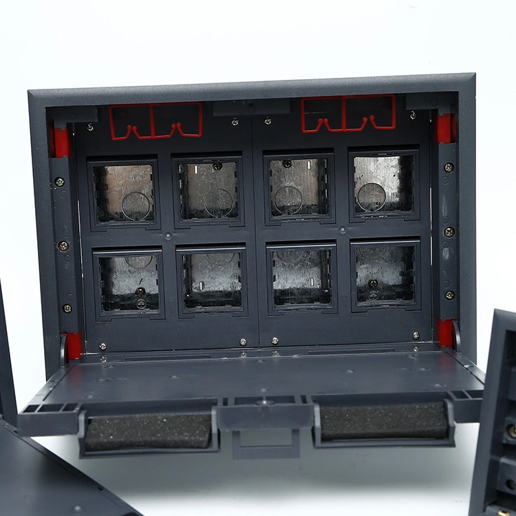 Plastic Electrical Plug Floor Outlet Socket Box
