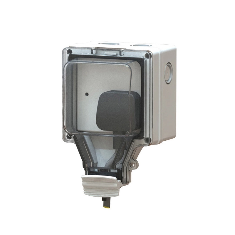 IP66 Waterproof Outdoor Socket Box 1 Gang Empty Enclosure