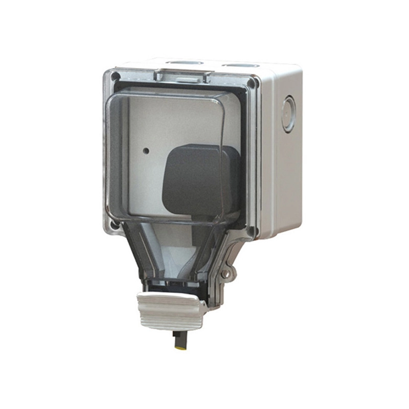 IP66 Waterproof Outdoor Socket Box 1 Gang Empty Enclosure