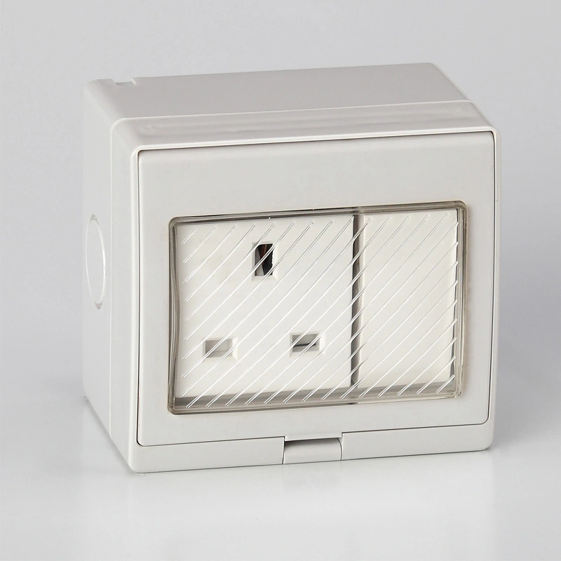 IP55 Series Waterproof UK Type Socket and Switch for Outdoor