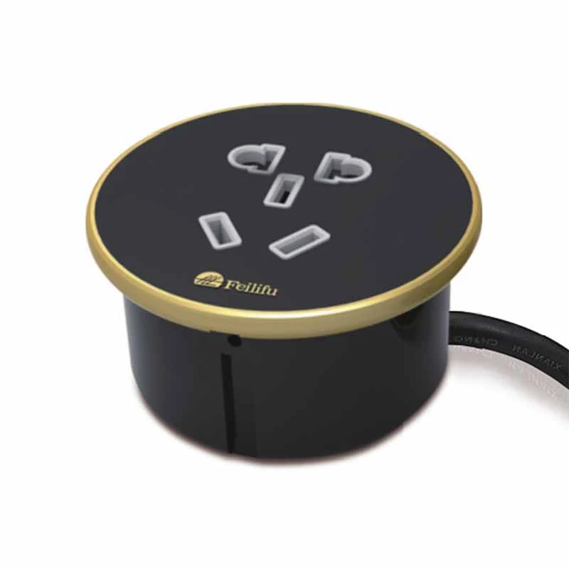 Embedded Meeting Desk Power Grommet