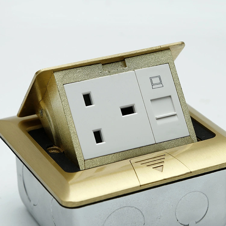 Retractable Power Pop Up Type Floor Socket
