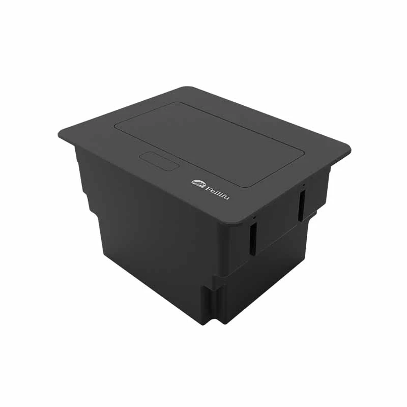 Recessed Pop Up Power Desk Socket With Button