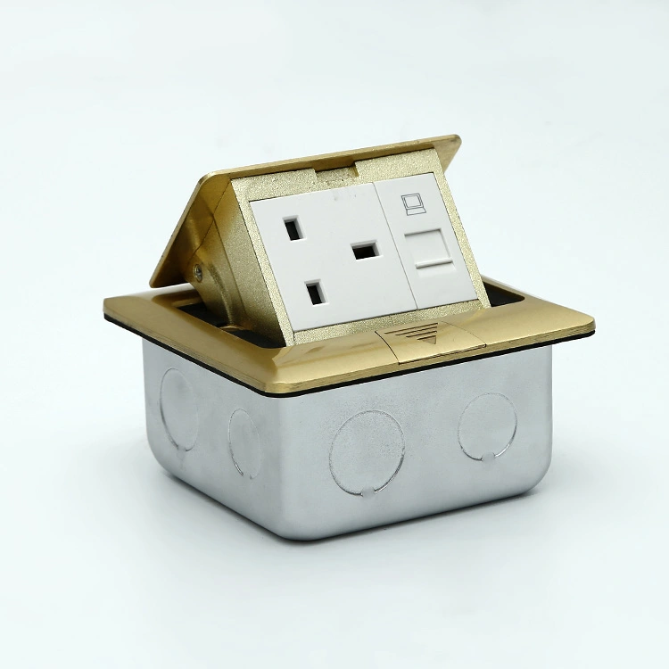 Retractable Power Pop Up Type Floor Socket