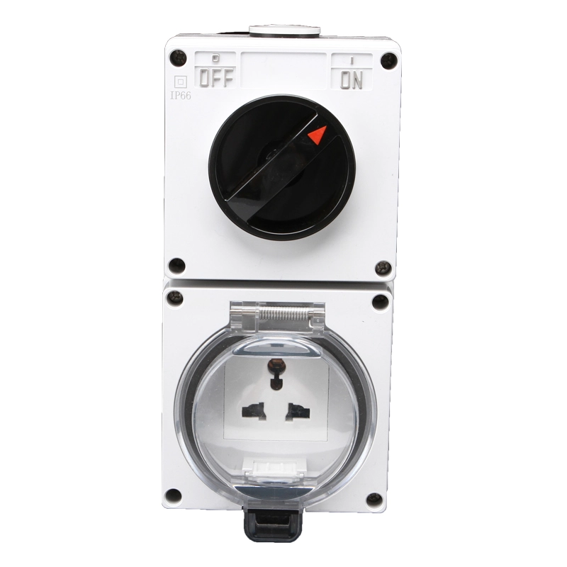 IP66 Waterproof Surface Multi Function Socket and Switch