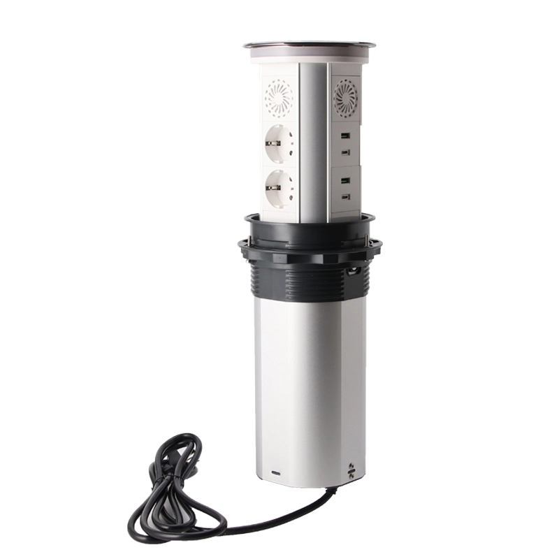 Multifunction WIFI Smart Motorized Pop Up Table Socket