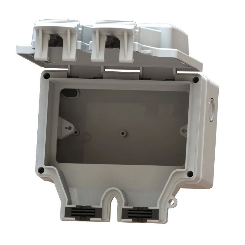 IP66 Waterproof Outdoor Socket Box 2 Gang Empty Enclosure