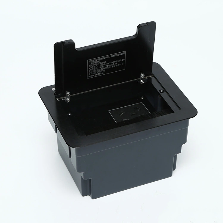 Open Cover Conference Multifunctional Table Socket