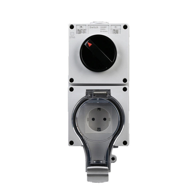 IP66 New Series Waterproof German Type Socket and Switch