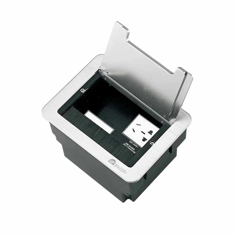 Open Cover Conference Multifunctional Table Socket