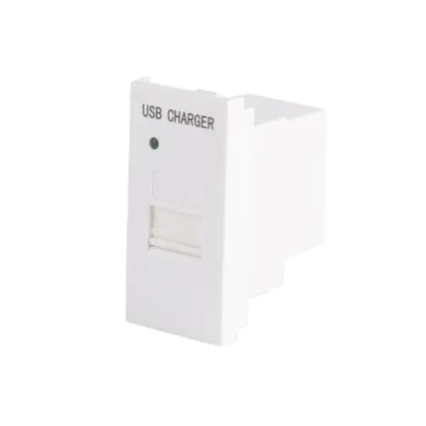 Single Port Type A Usb Charger Socket Module With Shutter