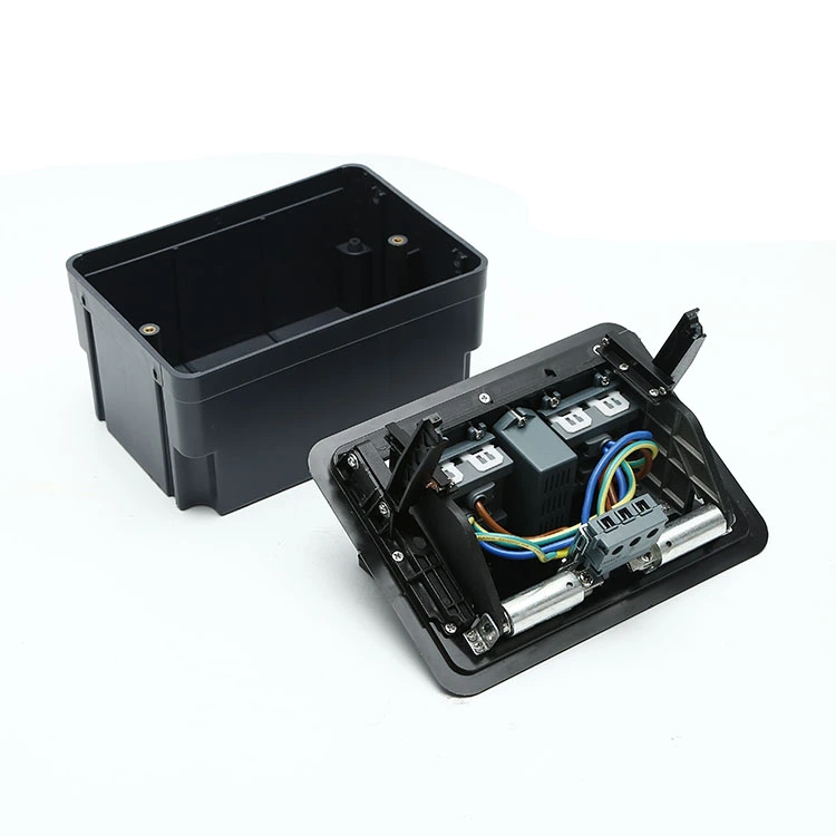 Flush Mounted Table Slow Pop up Table Socket with USB