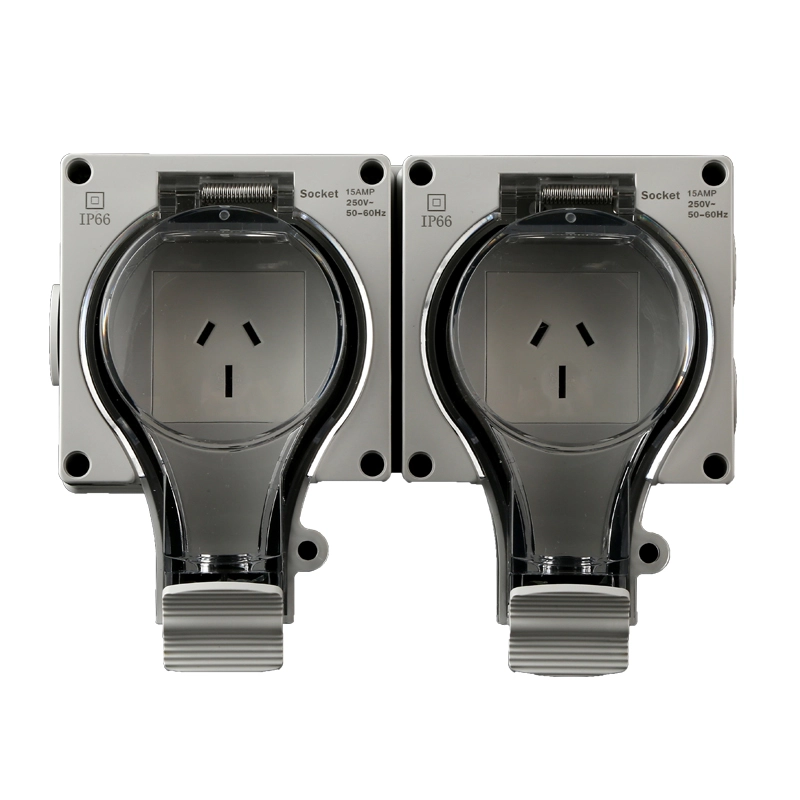 IP66 New Series Fixed Surface Australian Socket with Switch