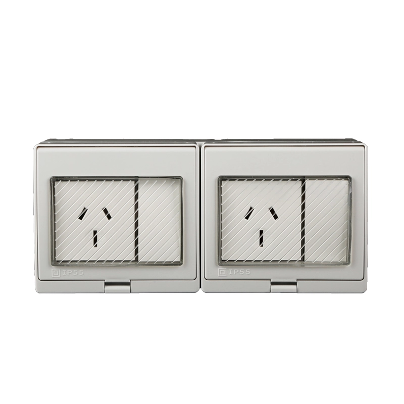 IP55 Series Fixed Surface Australian Socket with Switch